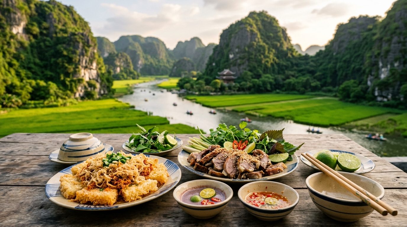 Manger à Ninh Binh : spécialités locales et adresses pour se régaler