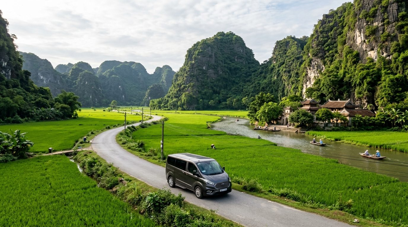 Comment venir à Ninh Binh : transports, trains et bus pratiques