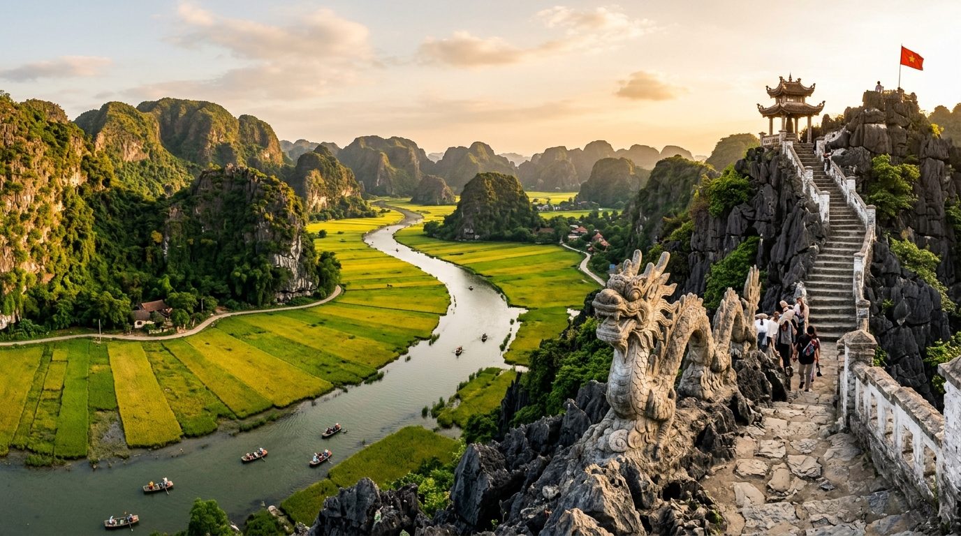 Hang Mua : guide du belvédère et de la grotte de la Danse à Ninh Binh