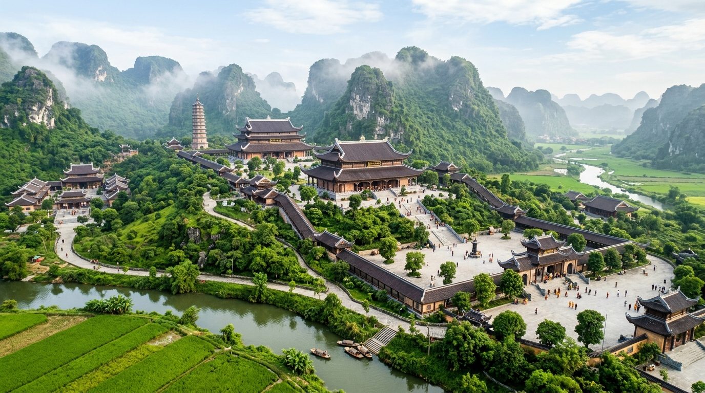 Visiter la pagode de Bai Dinh à Ninh Binh : guide complet et avis indépendant