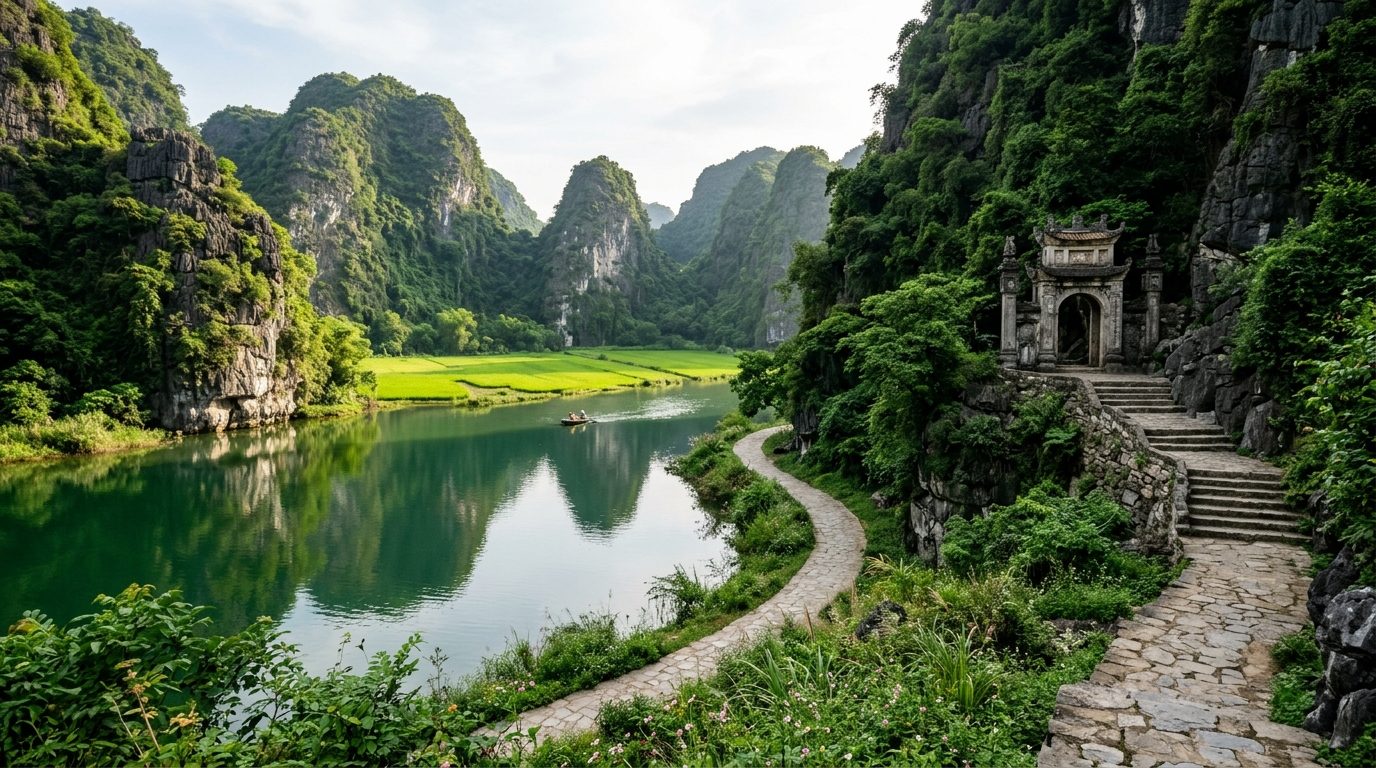 Tuyet Tinh Coc et la grotte d&rsquo;Am Tien : guide de cette vallée secrète de Ninh Binh