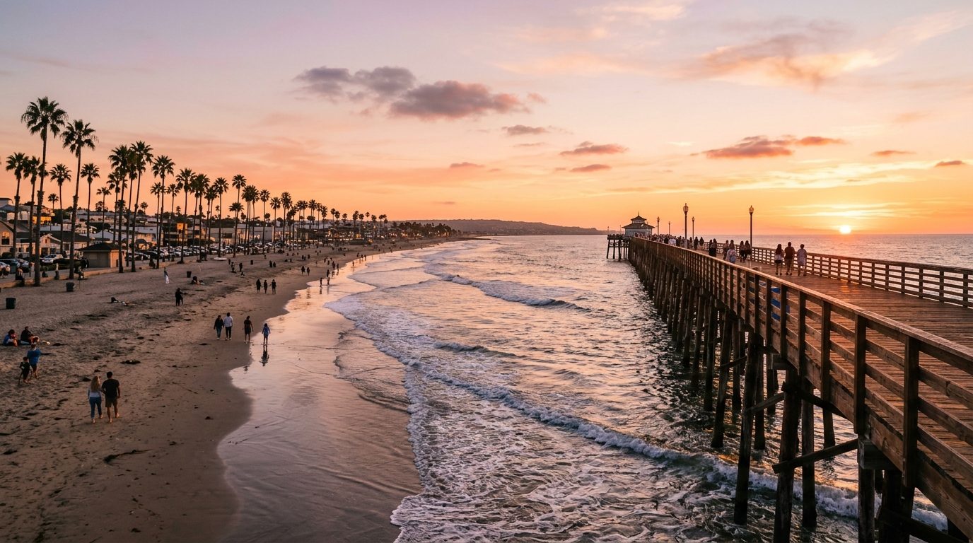 Activités à faire à Oceanside, Californie : surf, patrimoine et douceur côtière